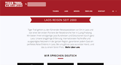 Desktop Screenshot of de.laos-adventures.com